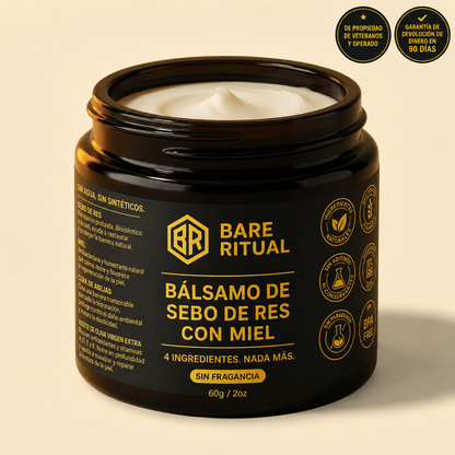 Bálsamo de Miel y sebo de res