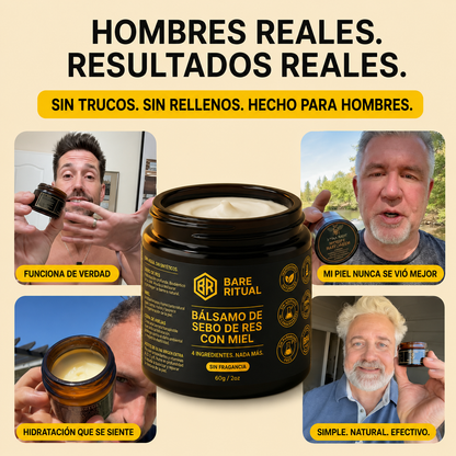 Bálsamo de Miel y sebo de res